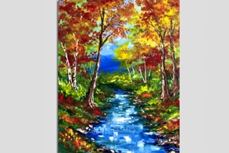 Paint Nite: The Warmth of Fall